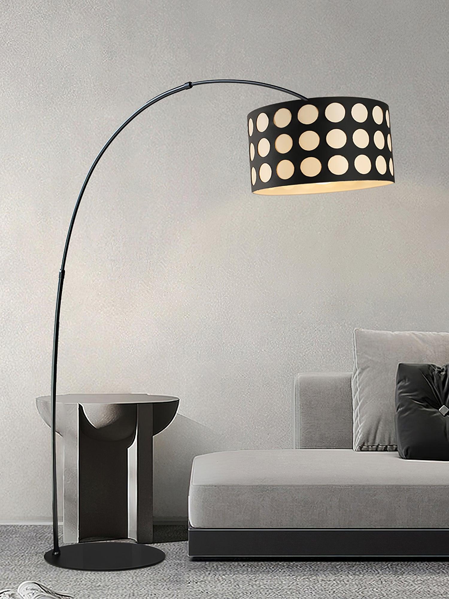 Avmirion Noir Arc Floor Lamp - Blowlighting