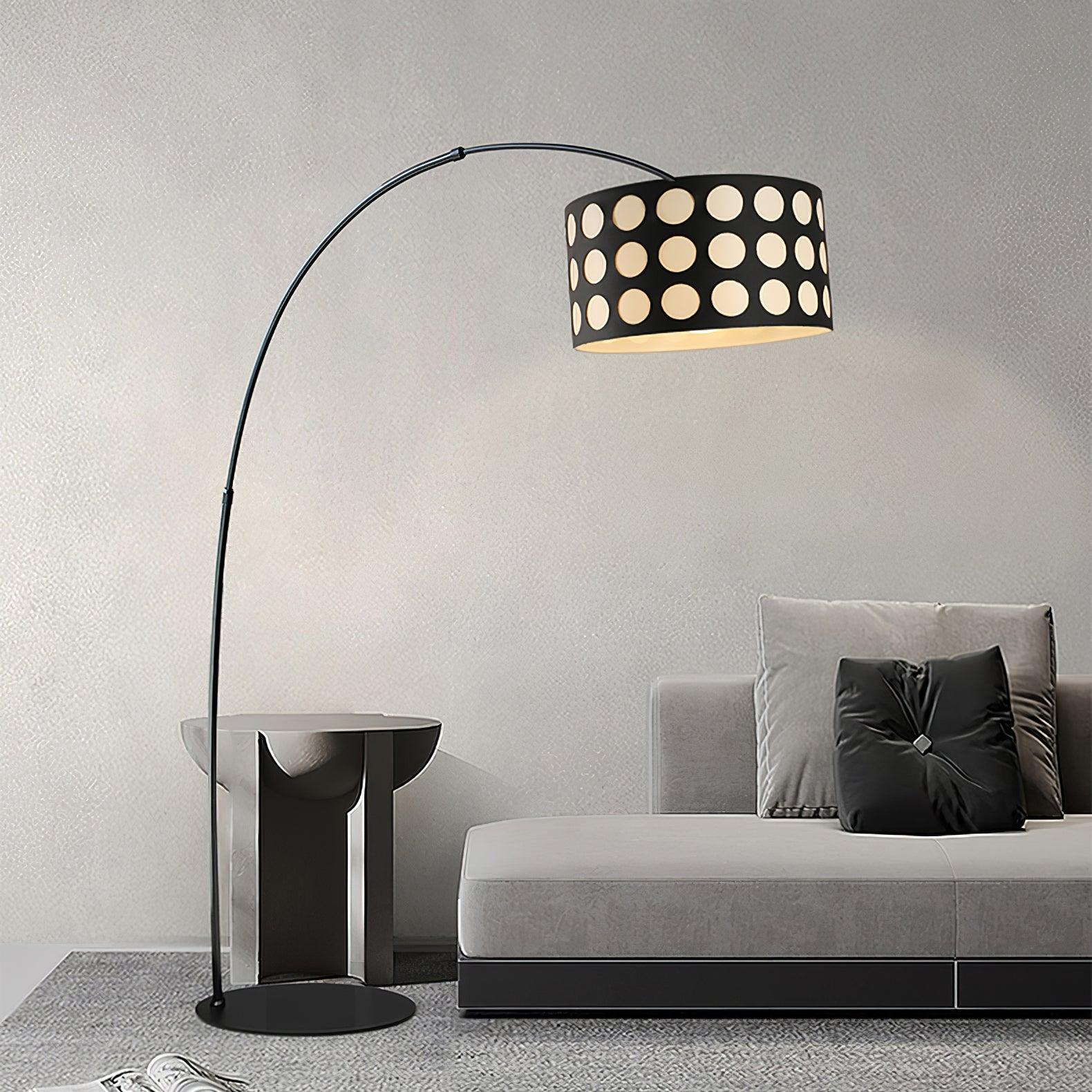 Avmirion Noir Arc Floor Lamp - Blowlighting