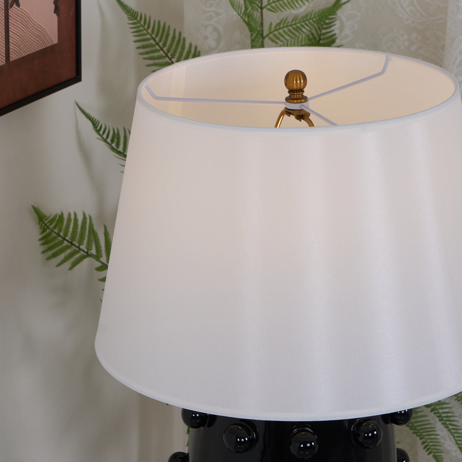 Polka Dot Porcelain Table Lamp - Blowlighting