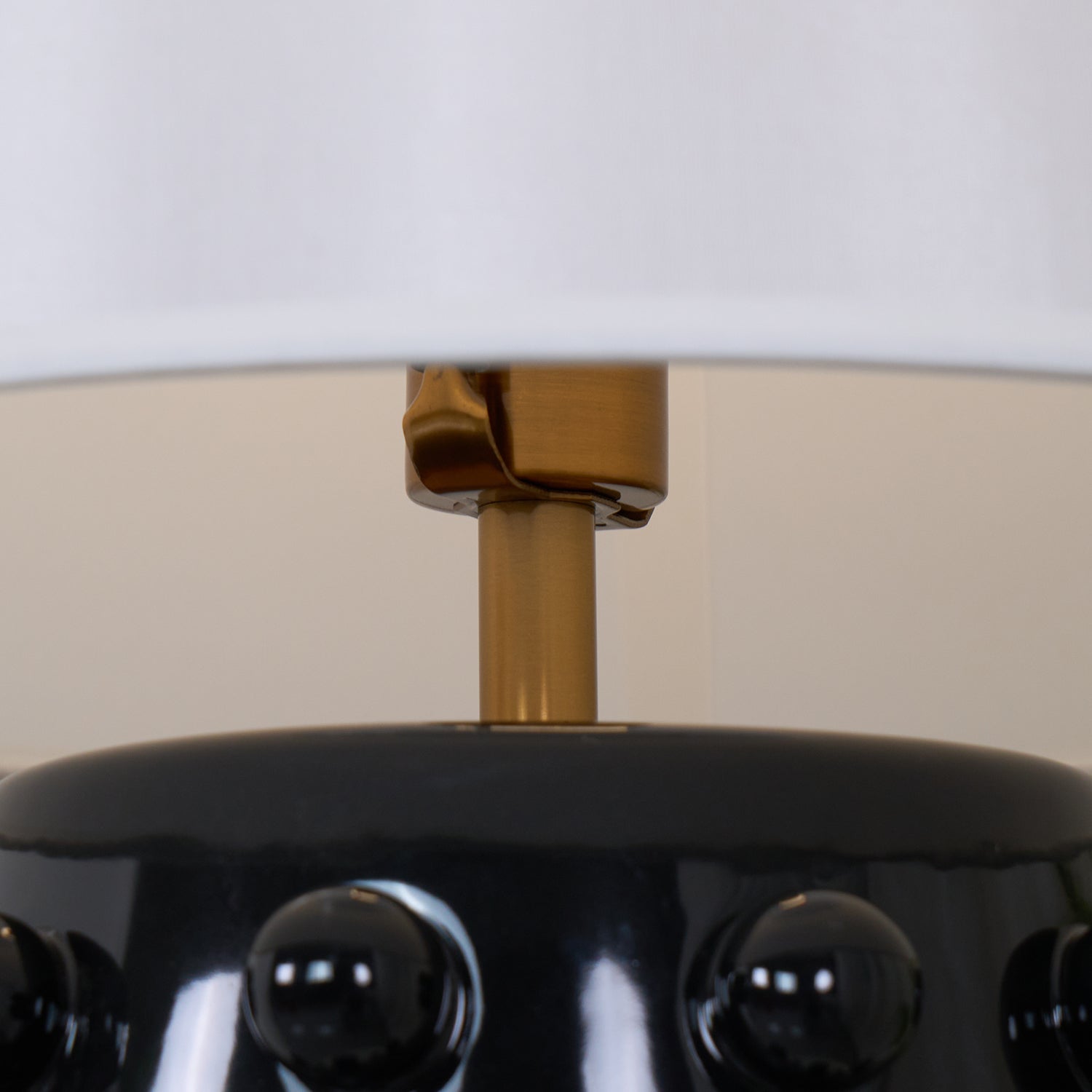 Polka Dot Porcelain Table Lamp - Blowlighting