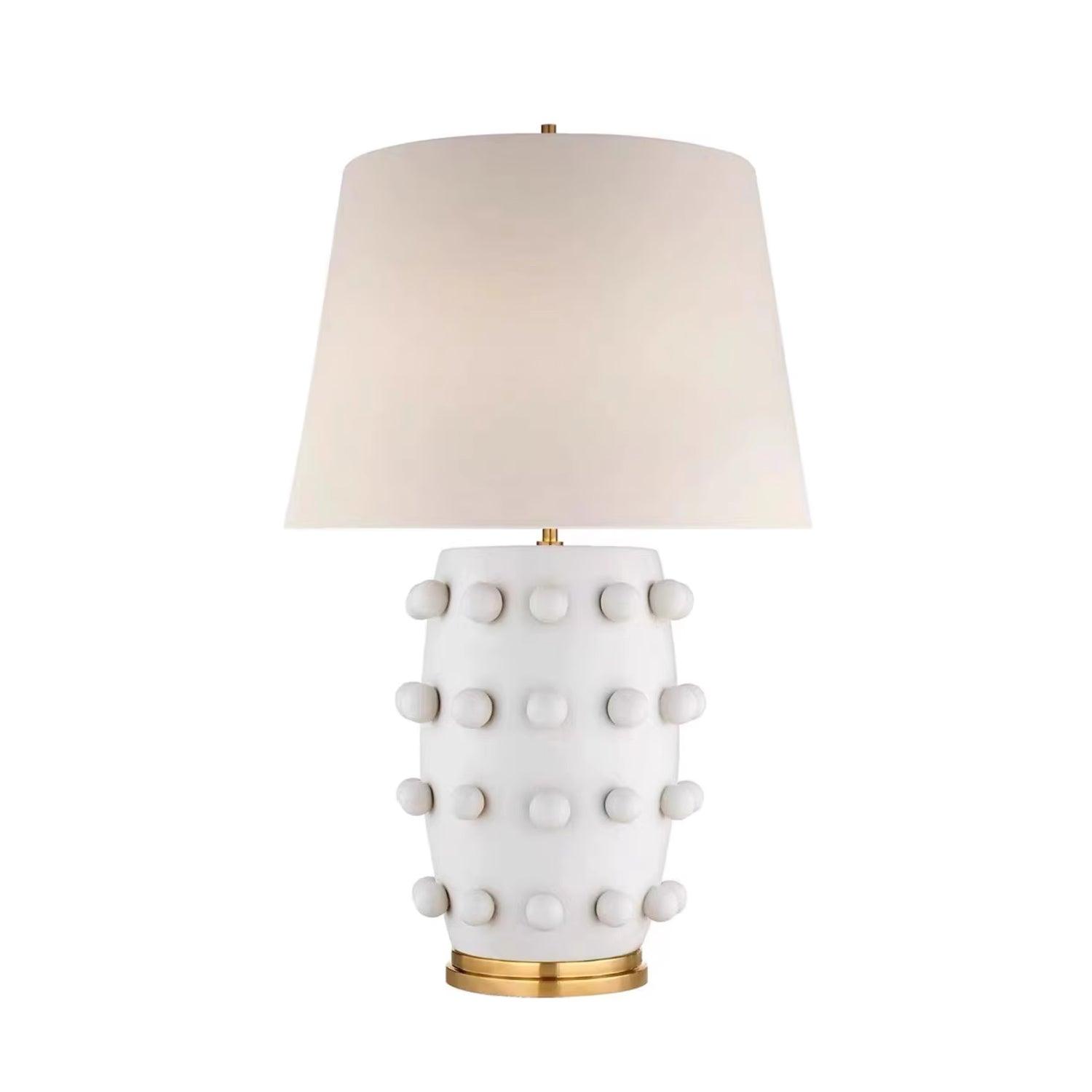 Polka Dot Porcelain Table Lamp - Blowlighting