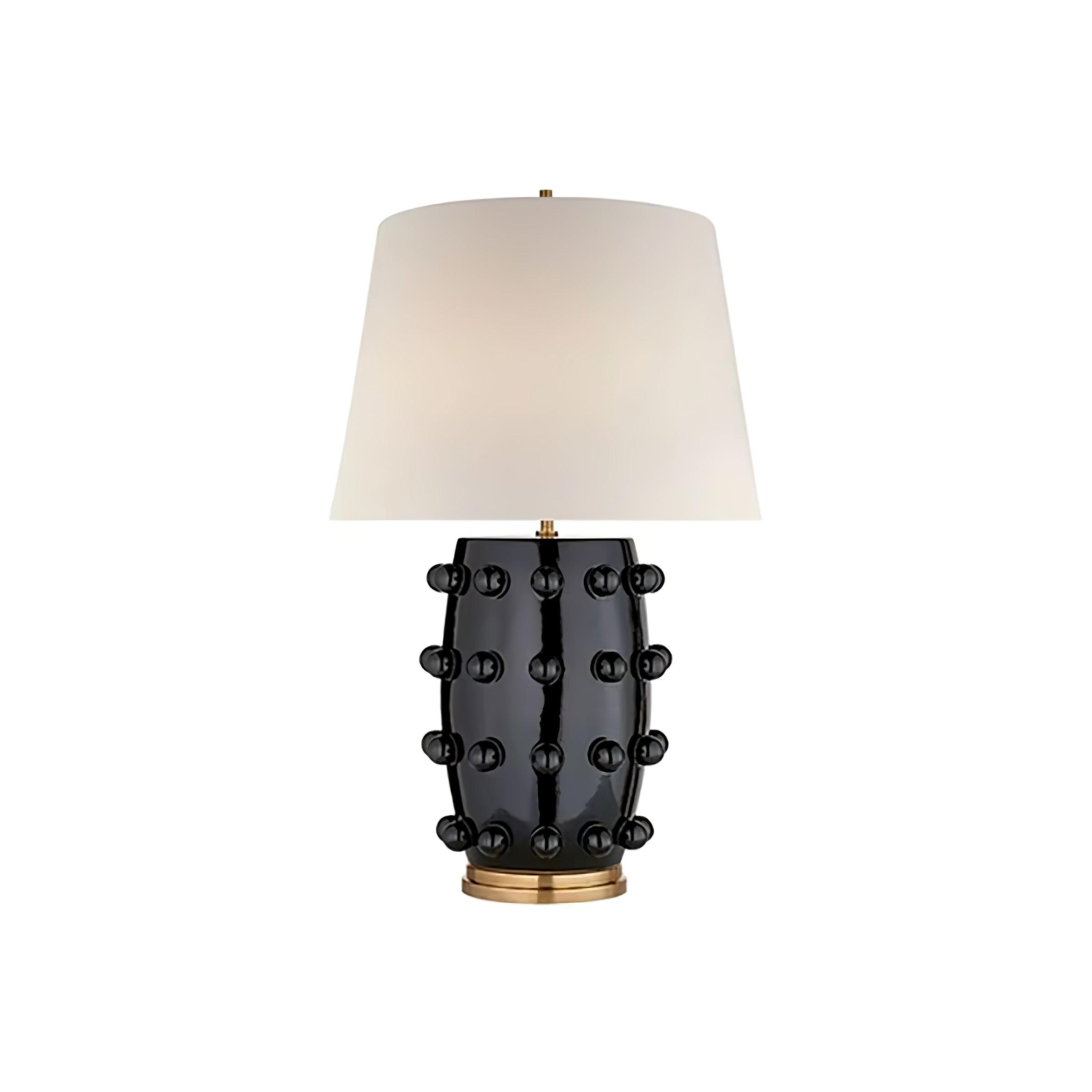 Polka Dot Porcelain Table Lamp - Blowlighting