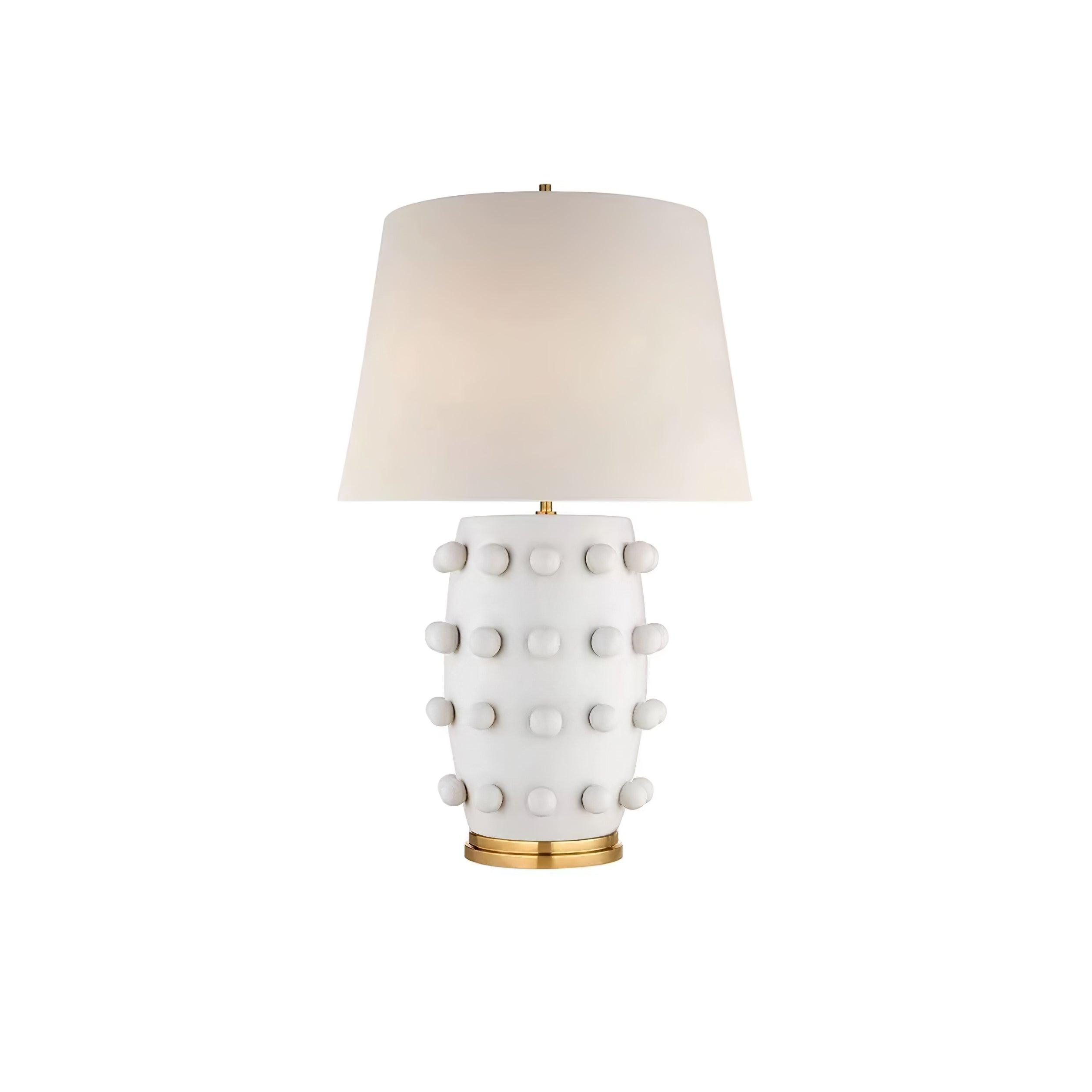 Polka Dot Porcelain Table Lamp - Blowlighting