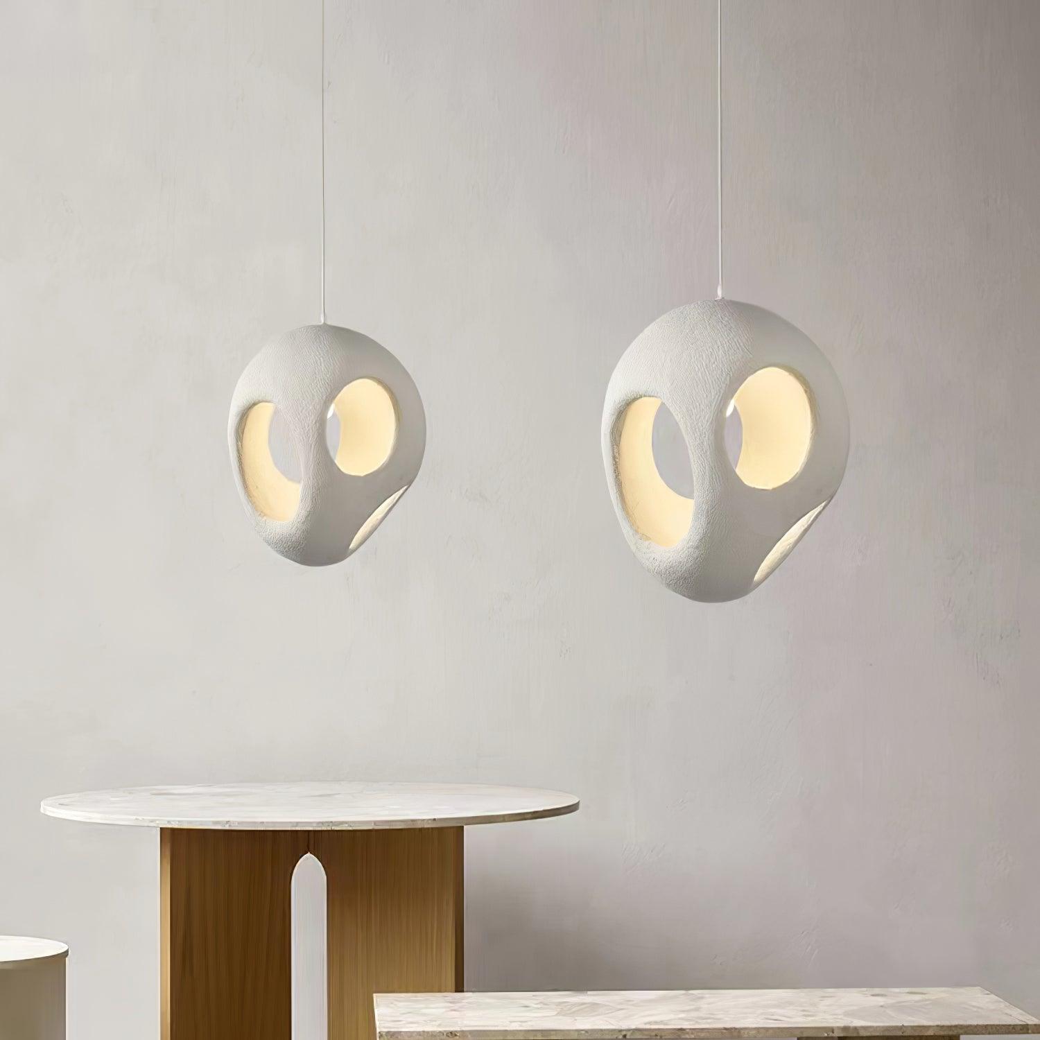 Avlaeara Wabi-Sabi Resin Pendant Light - Blowlighting