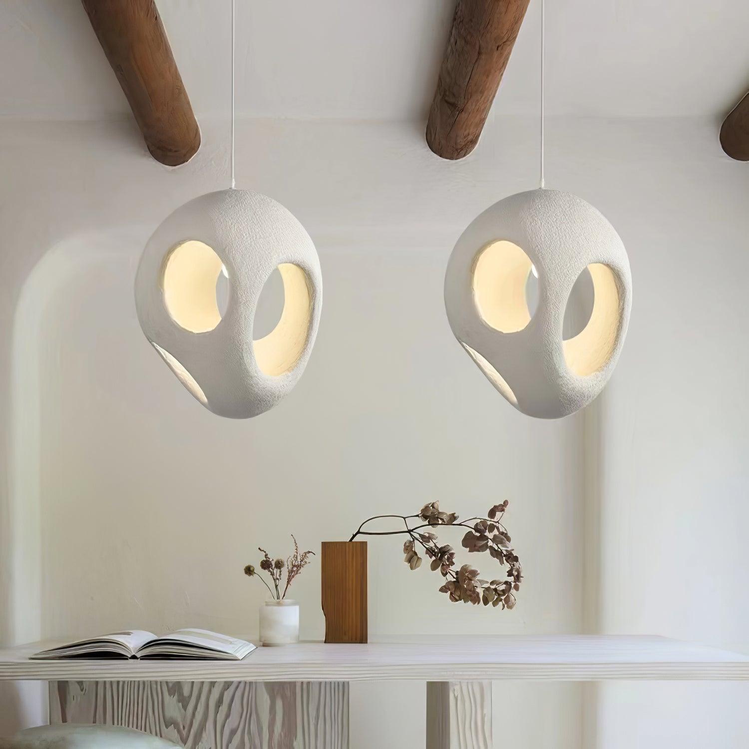 Avlaeara Wabi-Sabi Resin Pendant Light - Blowlighting