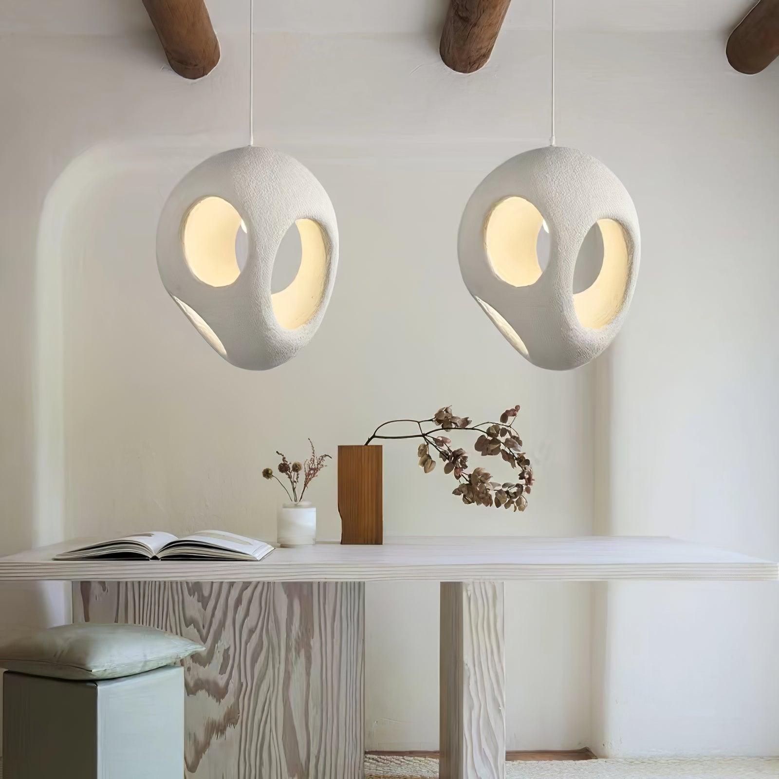 Avlaeara Wabi-Sabi Resin Pendant Light - Blowlighting