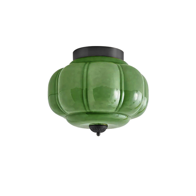 Poppy Retro Glass Ceiling Light