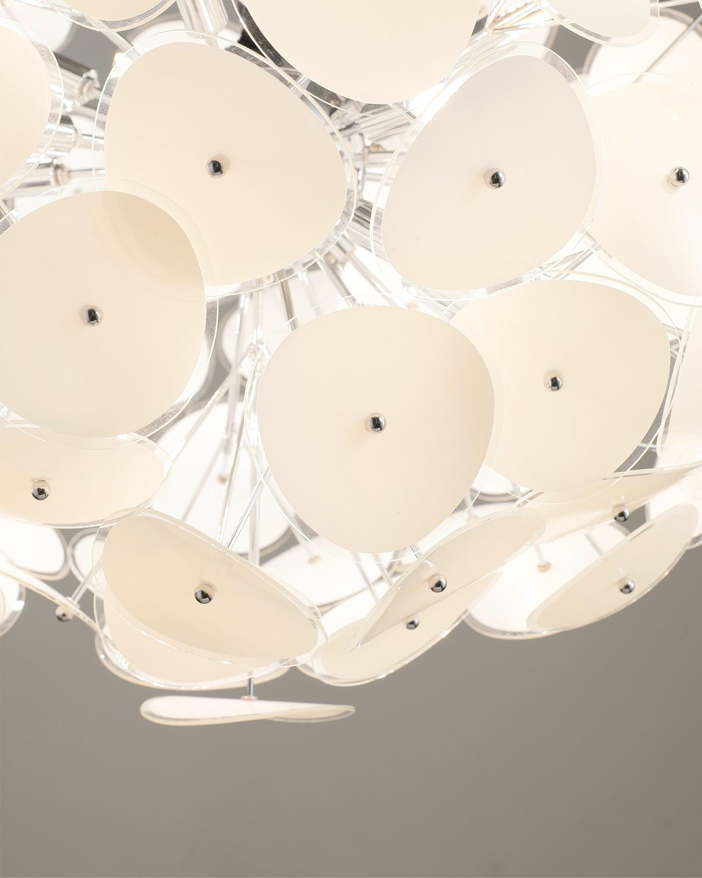 Poppy Glass Chandelier - Blowlighting