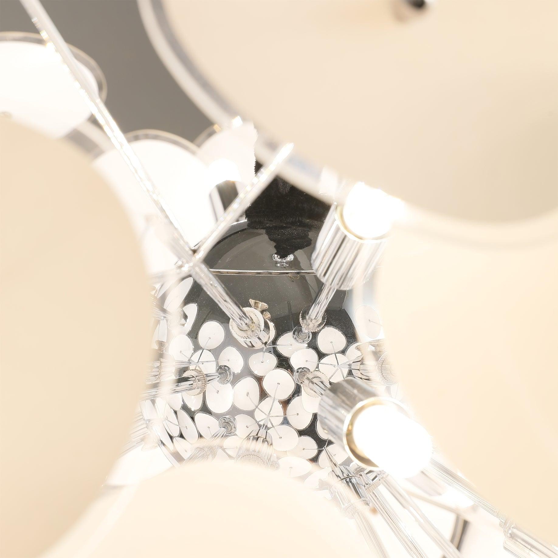 Poppy Glass Chandelier - Blowlighting