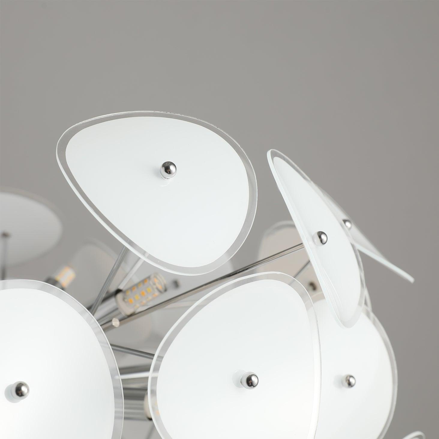 Poppy Glass Chandelier - Blowlighting
