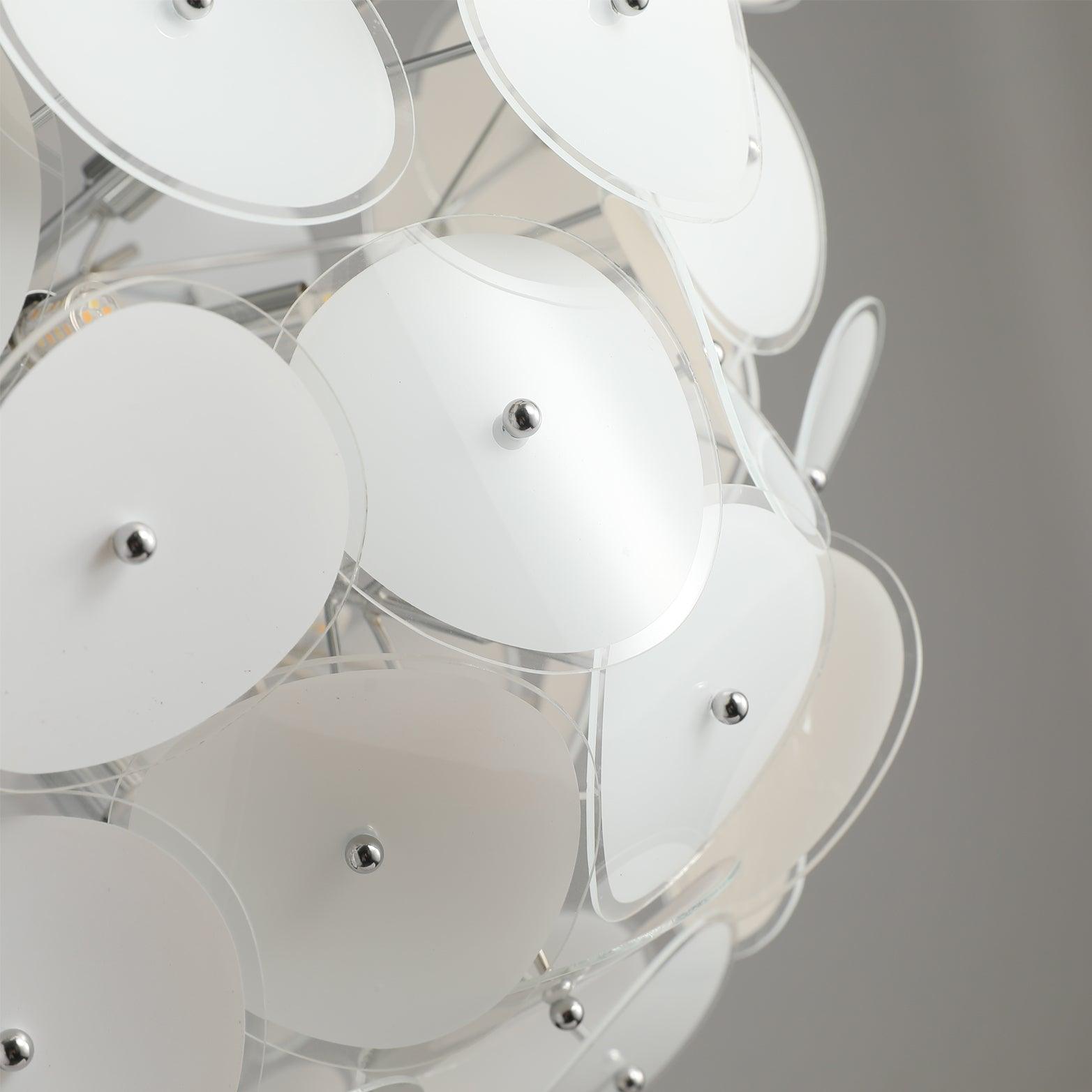 Poppy Glass Chandelier - Blowlighting