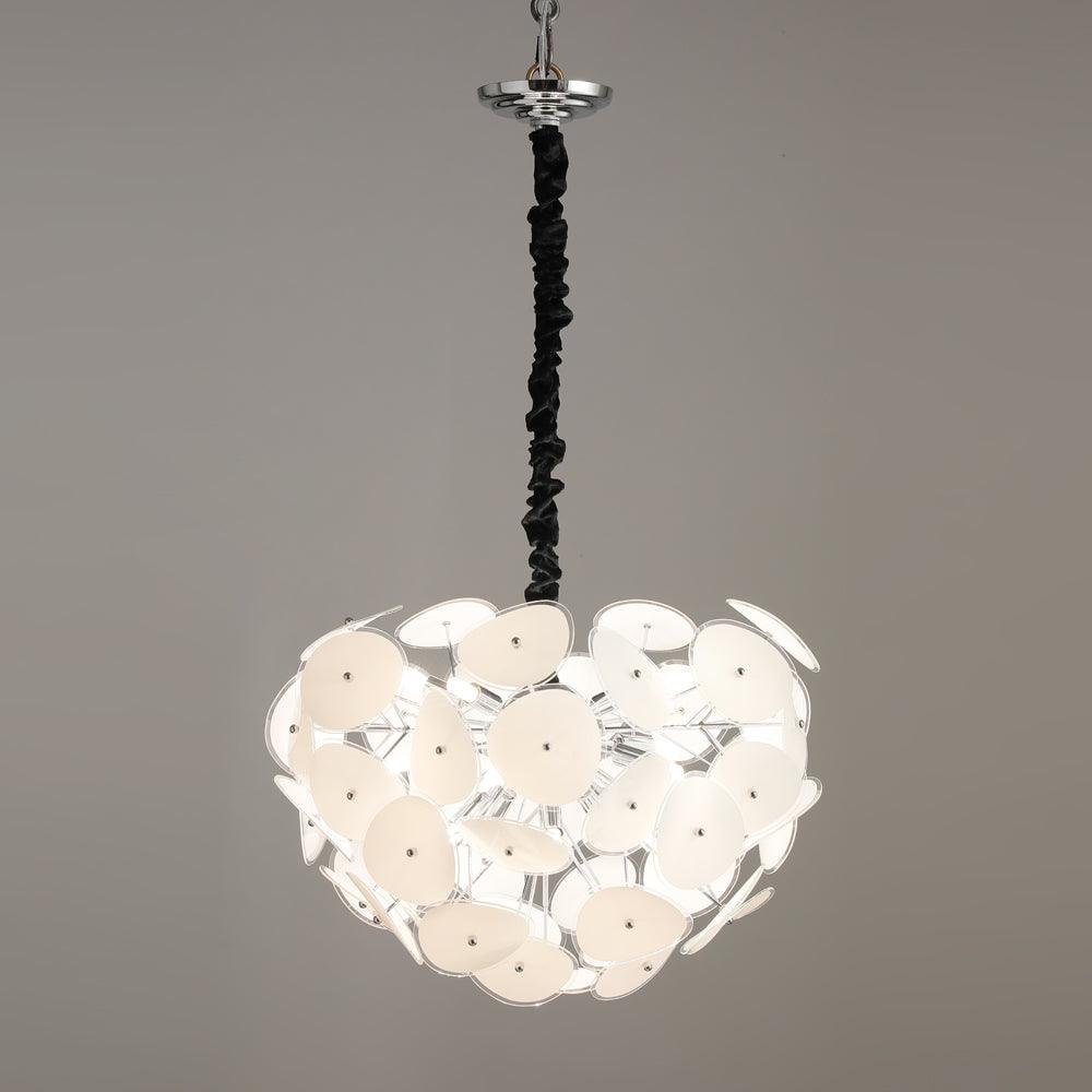 Poppy Glass Chandelier - Blowlighting