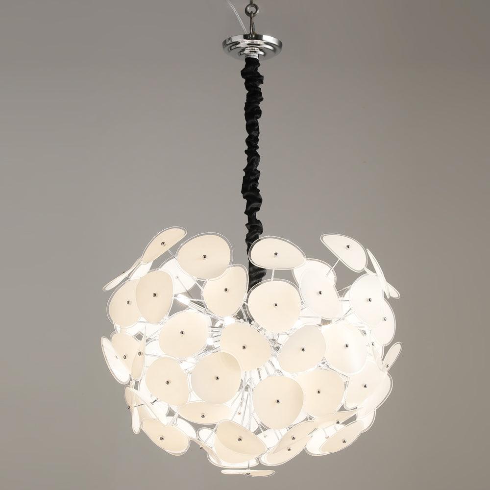 Poppy Glass Chandelier - Blowlighting