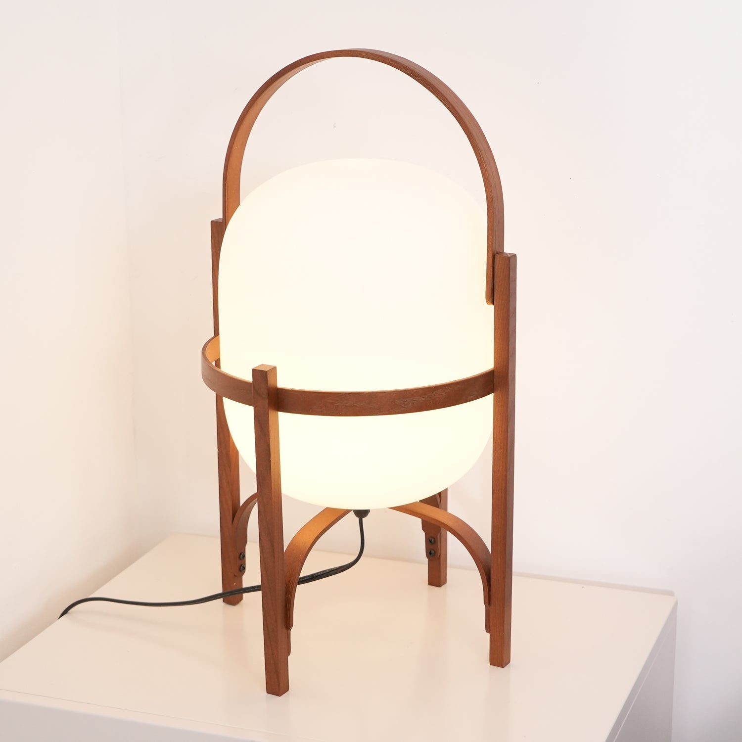 Portable Lantern Glass Table Lamp - Blowlighting