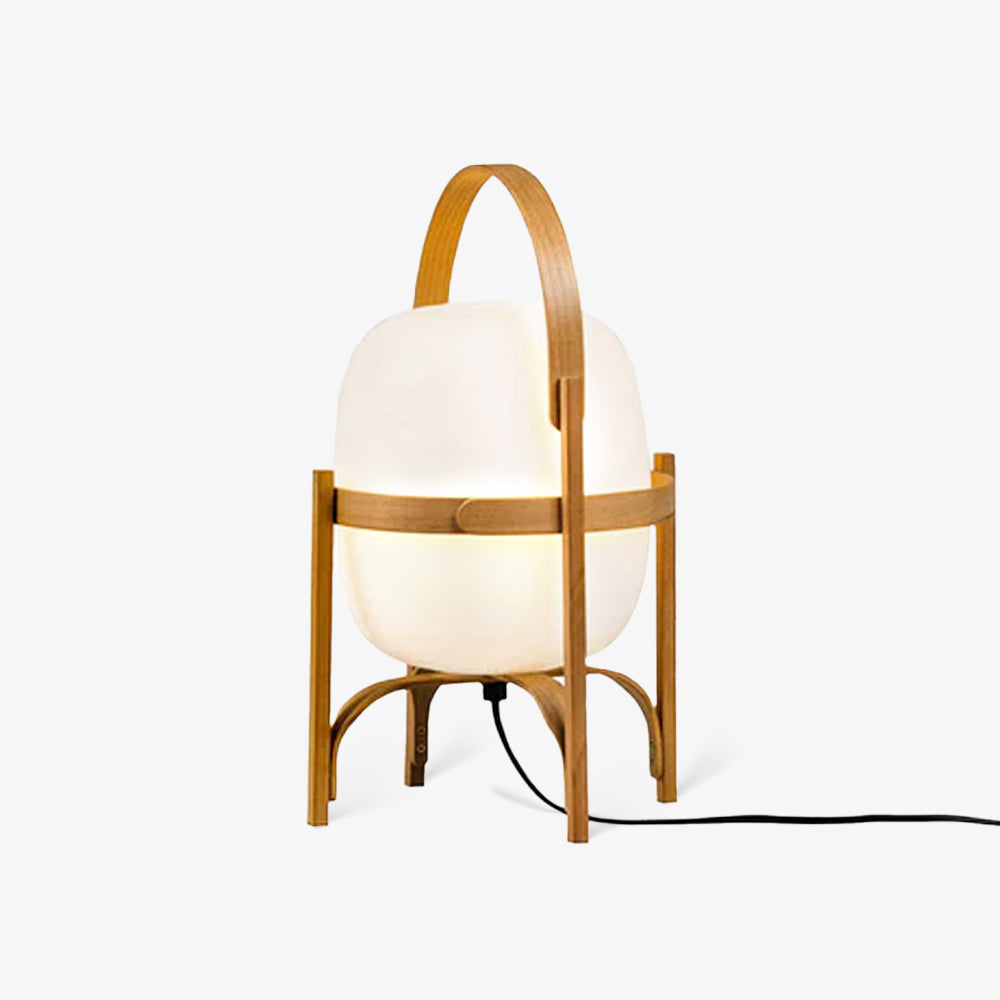 Portable Lantern Glass Table Lamp - Blowlighting