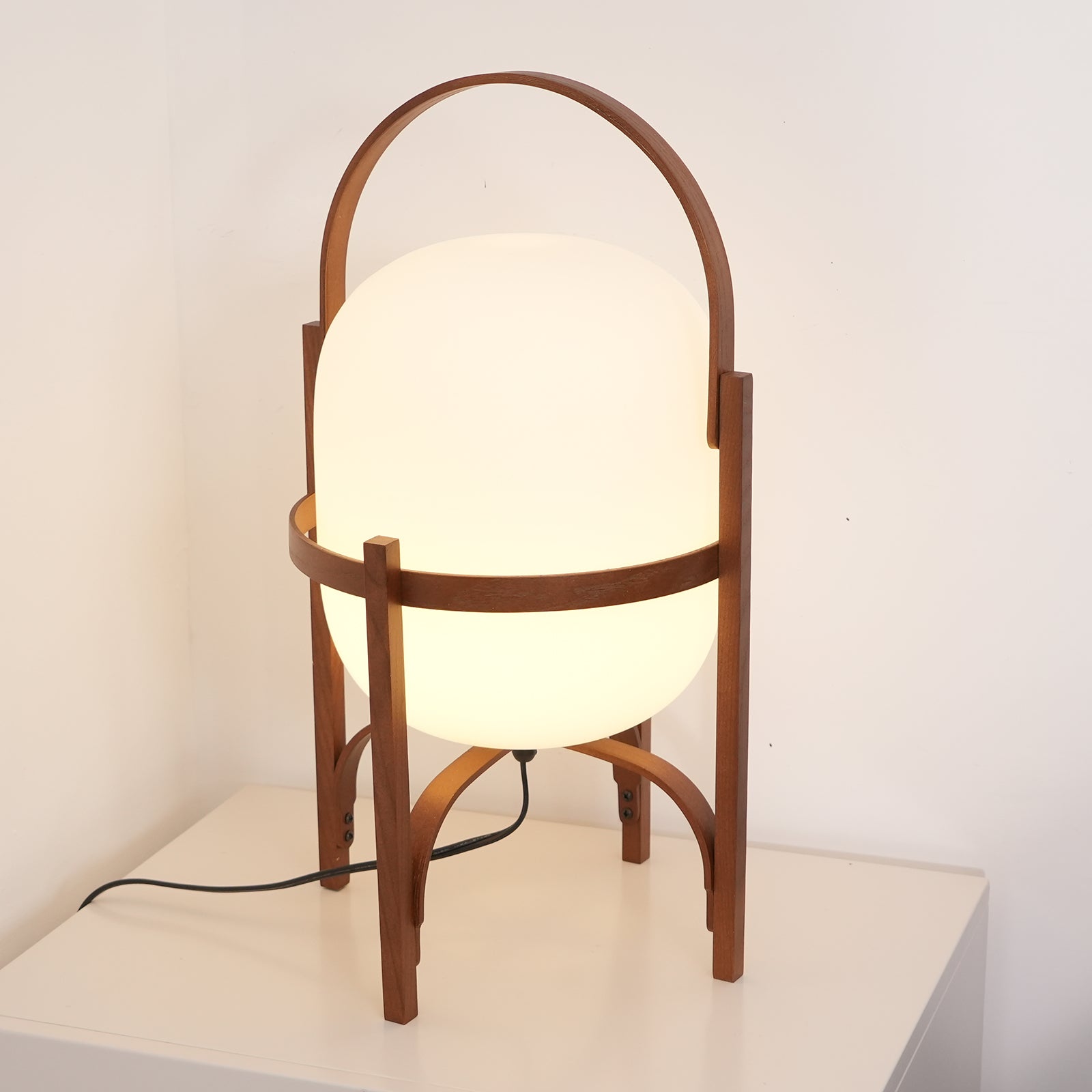 Portable Lantern Glass Table Lamp - Blowlighting