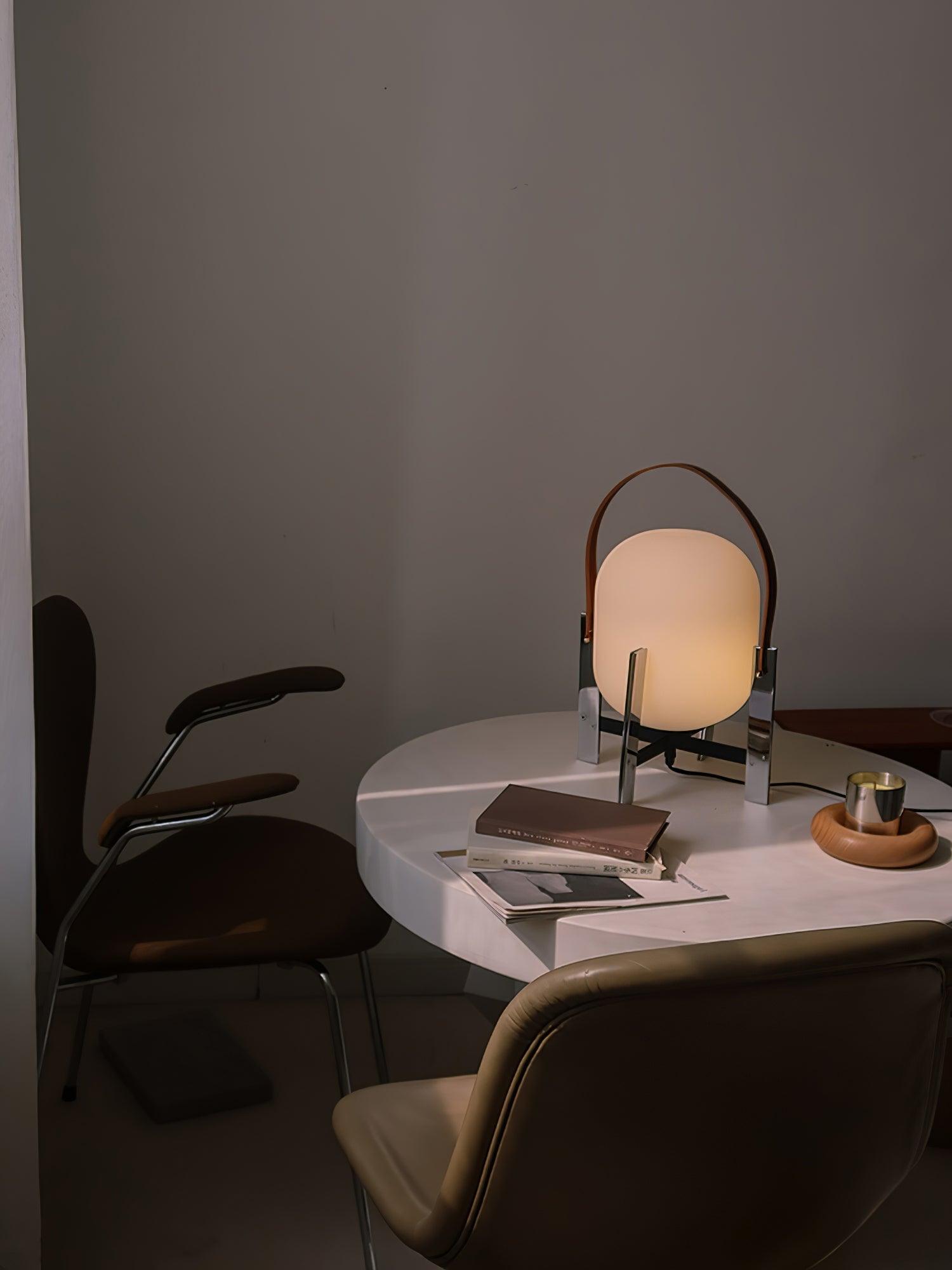 Harper Minimalist Glass Table Lamp - Blowlighting