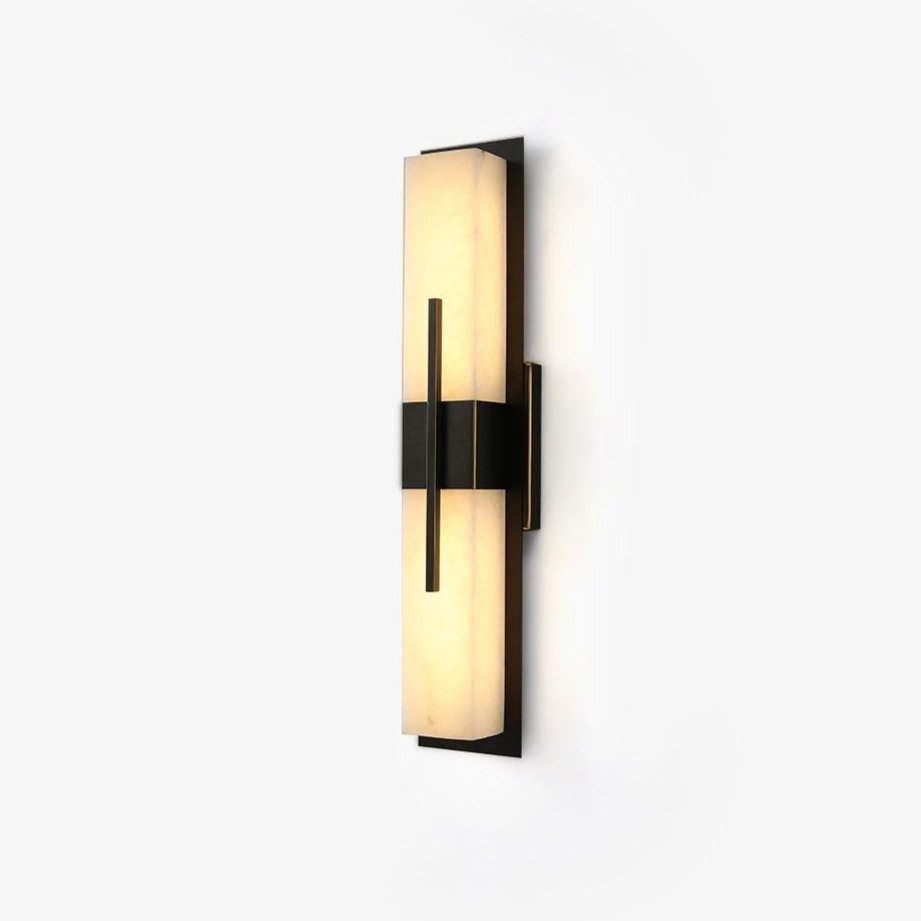 Lylirel Rectangular Alabaster Wall Light - Blowlighting