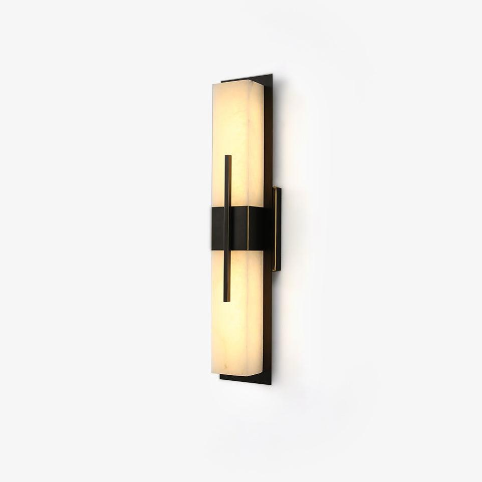 Lylirel Rectangular Alabaster Wall Light - Blowlighting