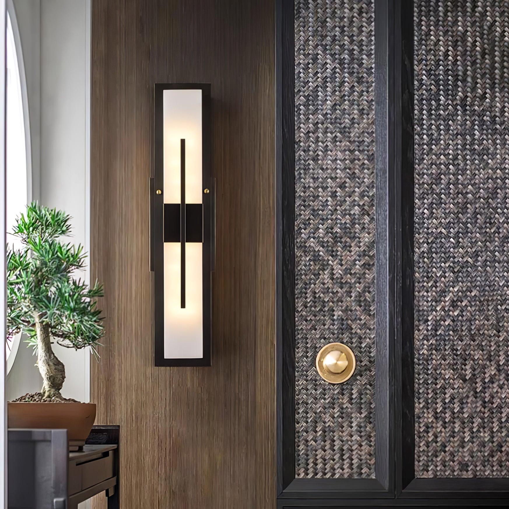 Lylirel Rectangular Alabaster Wall Light - Blowlighting