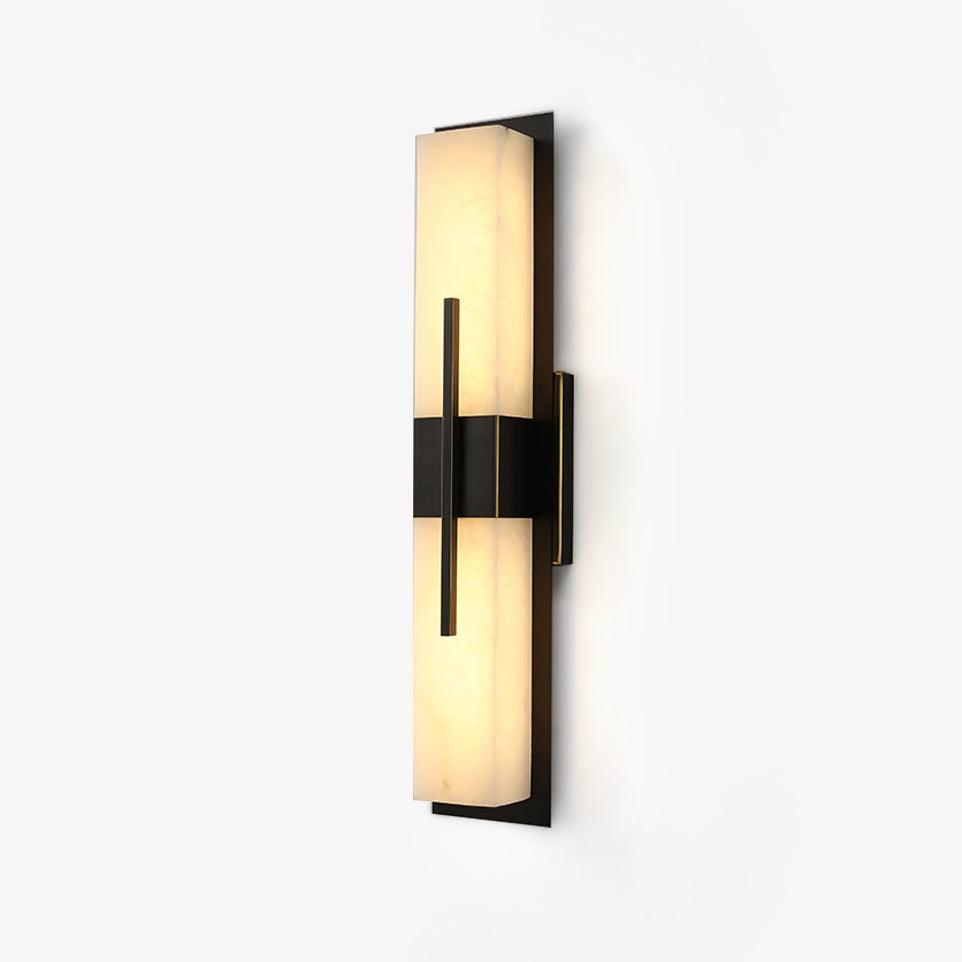 Lylirel Rectangular Alabaster Wall Light - Blowlighting