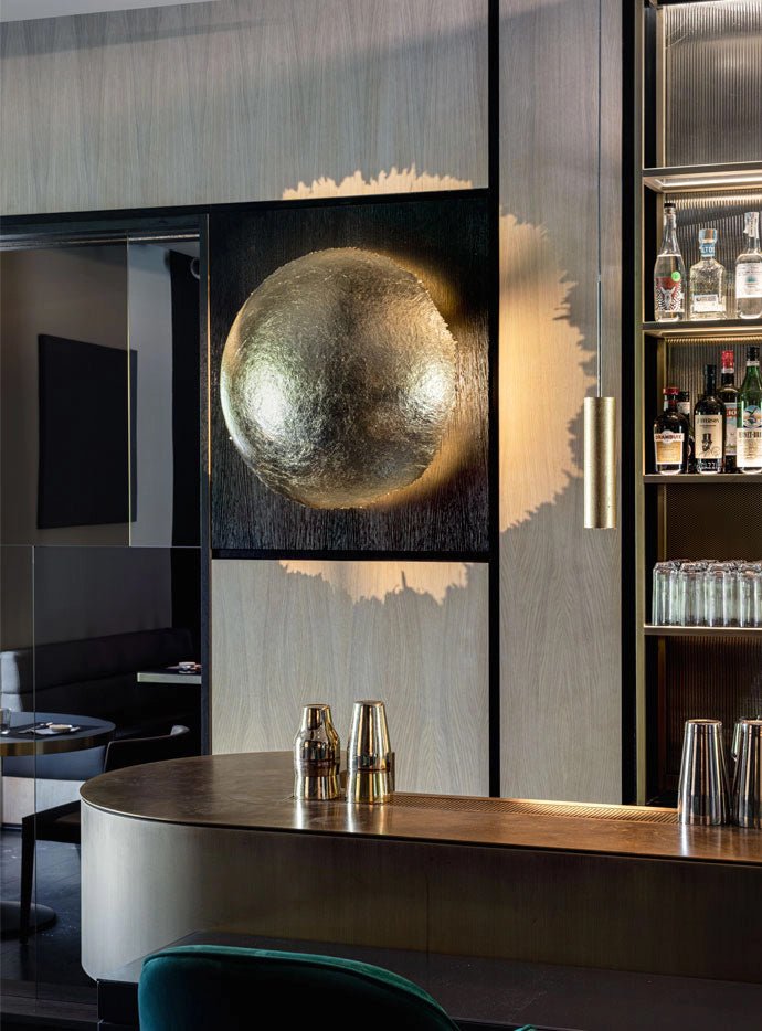 Derek Contemporary Metal Wall Lamp - Blowlighting