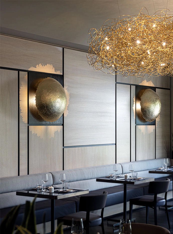 Derek Contemporary Metal Wall Lamp - Blowlighting