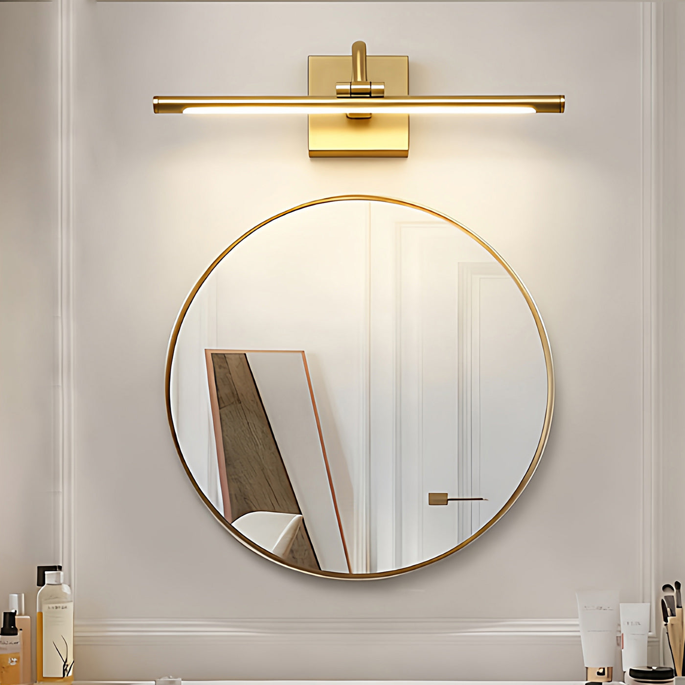 Prichard Minimalist Iron Linear Adjustable Wall Light