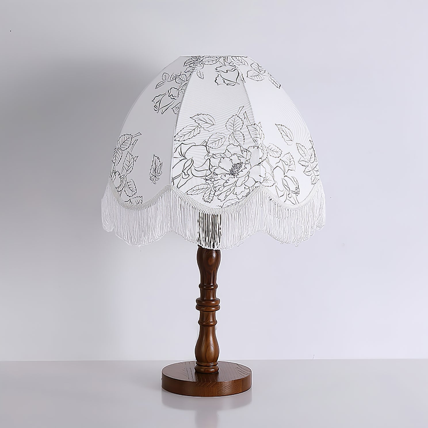 Printed Tassel Table Lamp - Blowlighting