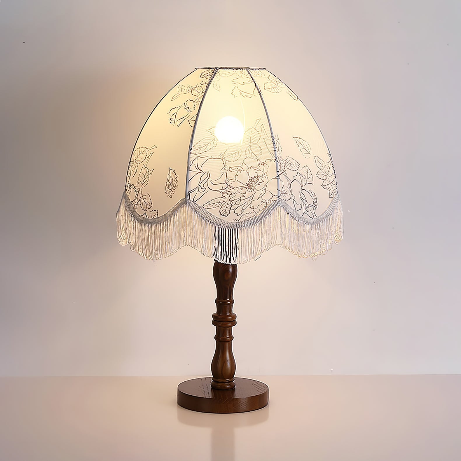 Printed Tassel Table Lamp - Blowlighting