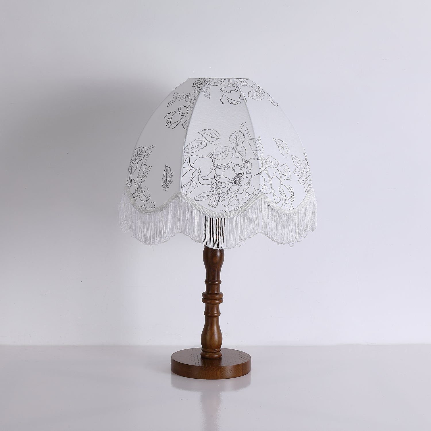 Printed Tassel Table Lamp - Blowlighting