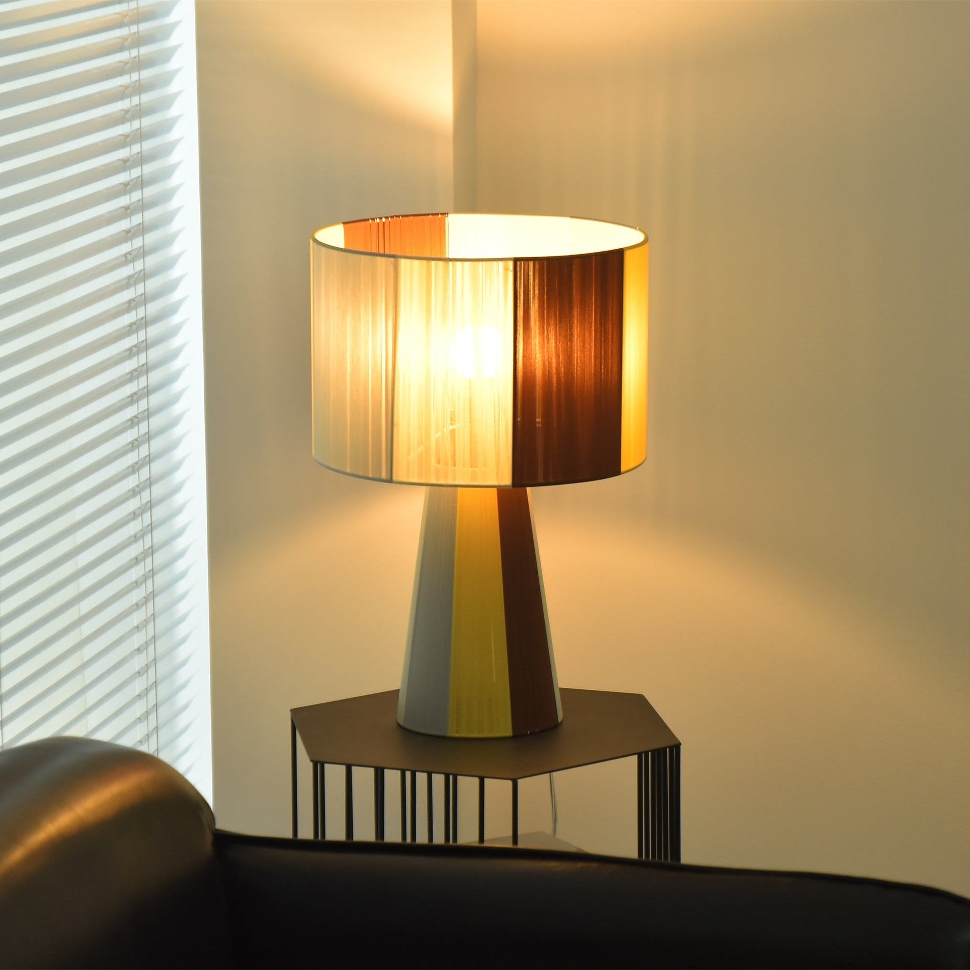 Prisma Fabric Table Lamp - Blowlighting