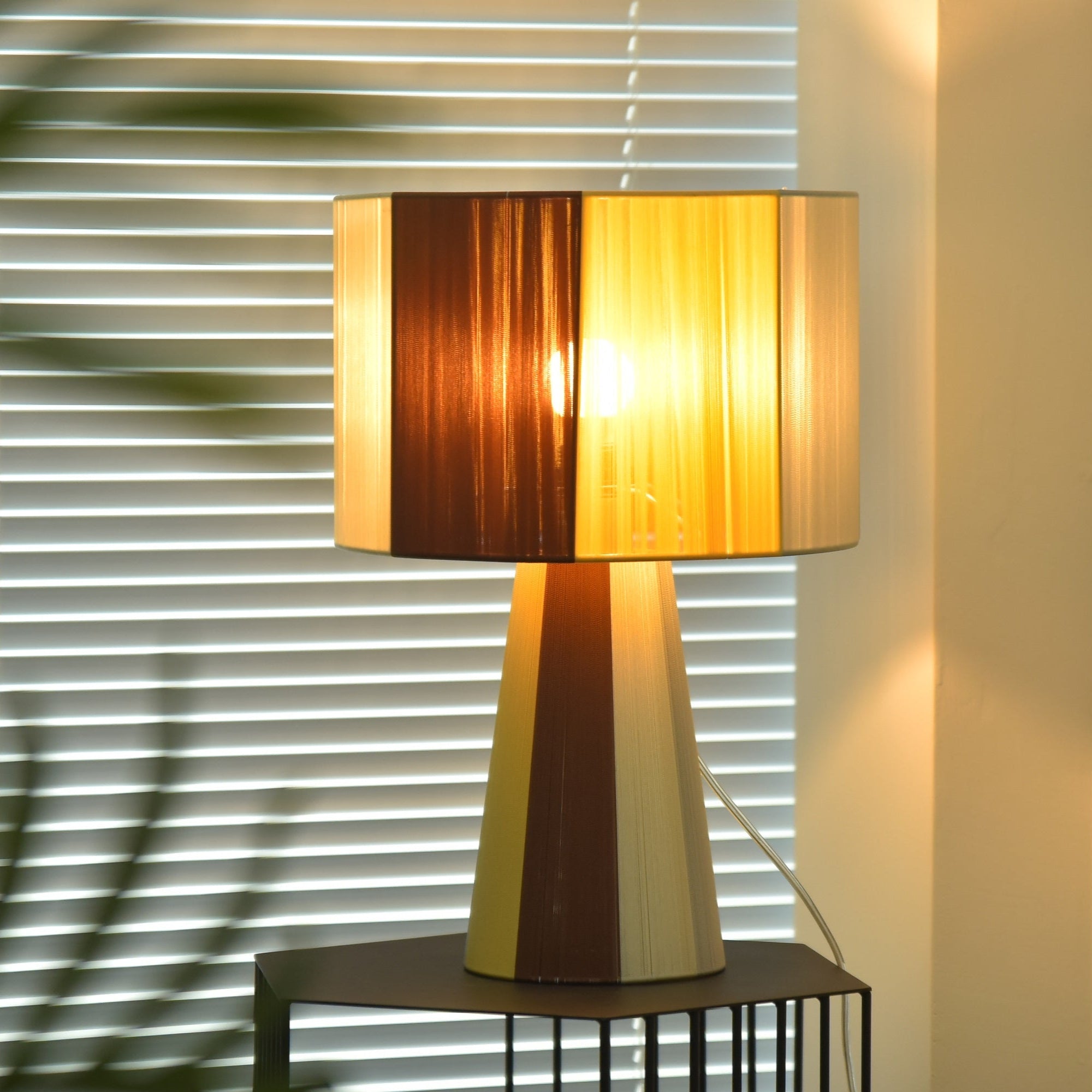 Prisma Fabric Table Lamp - Blowlighting