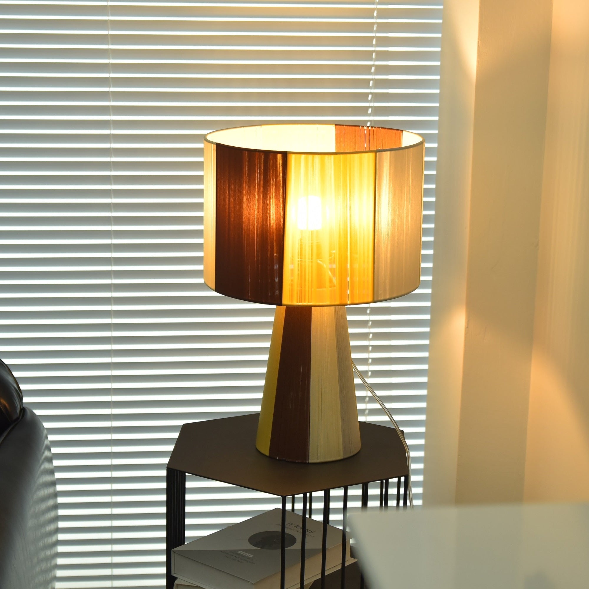Prisma Fabric Table Lamp - Blowlighting