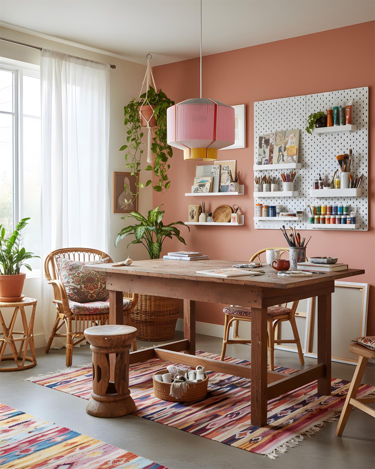 Prismora Bohemian Cotton Thread Pendant Light