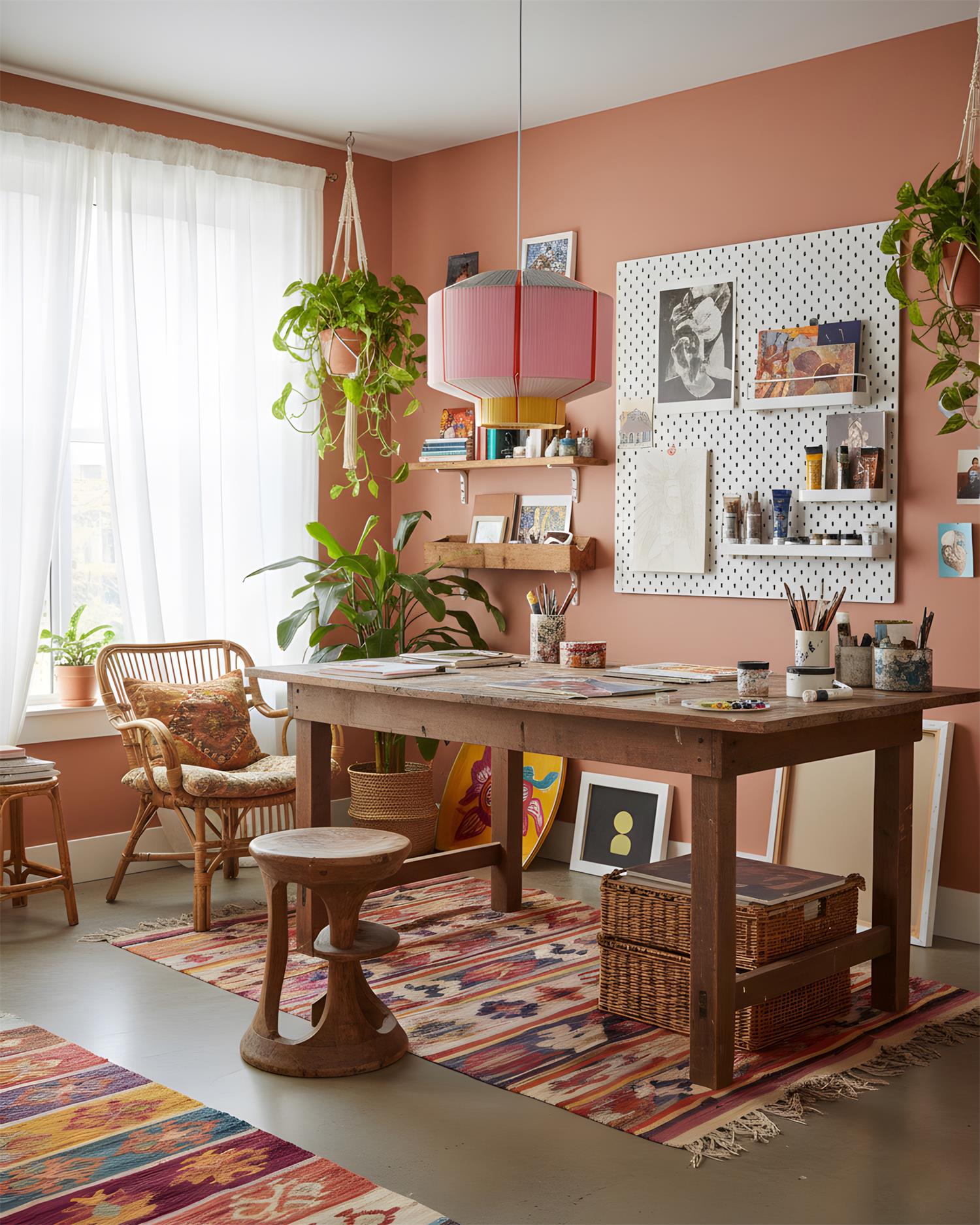 Prismora Bohemian Cotton Thread Pendant Light