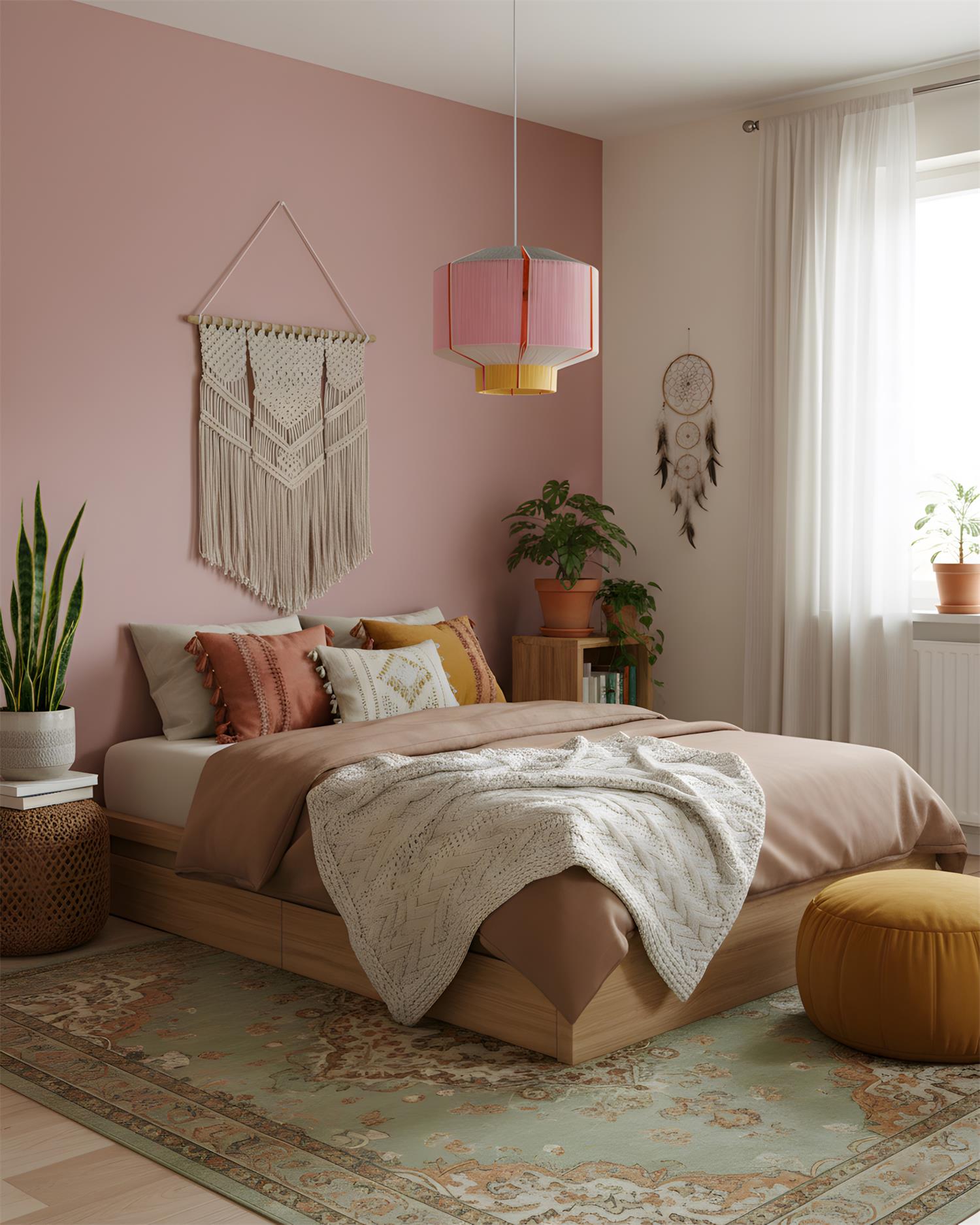 Prismora Bohemian Cotton Thread Pendant Light