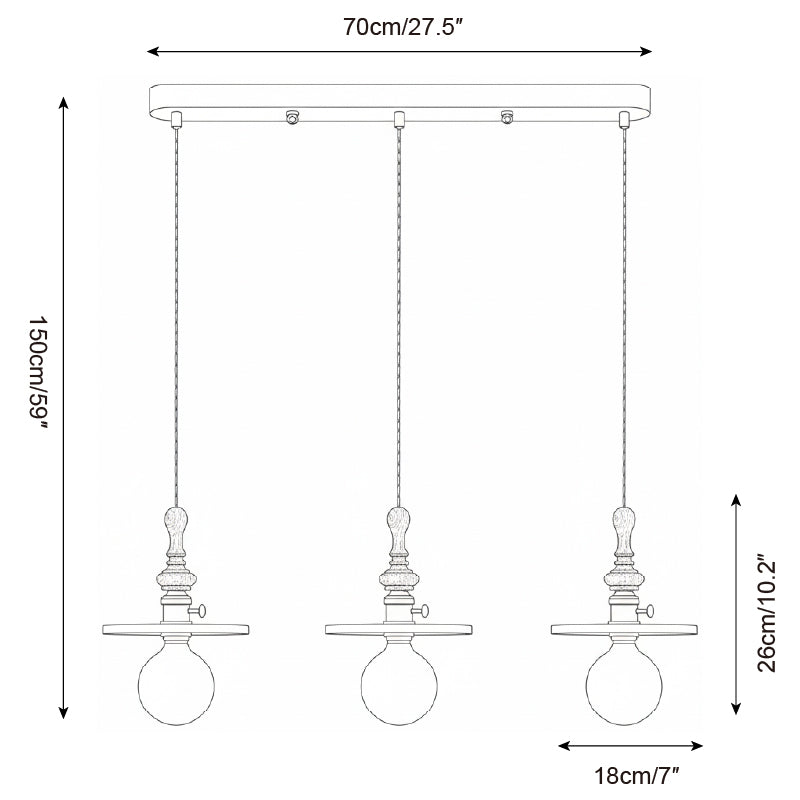 Pumice Vintage Travertine Pendant Light