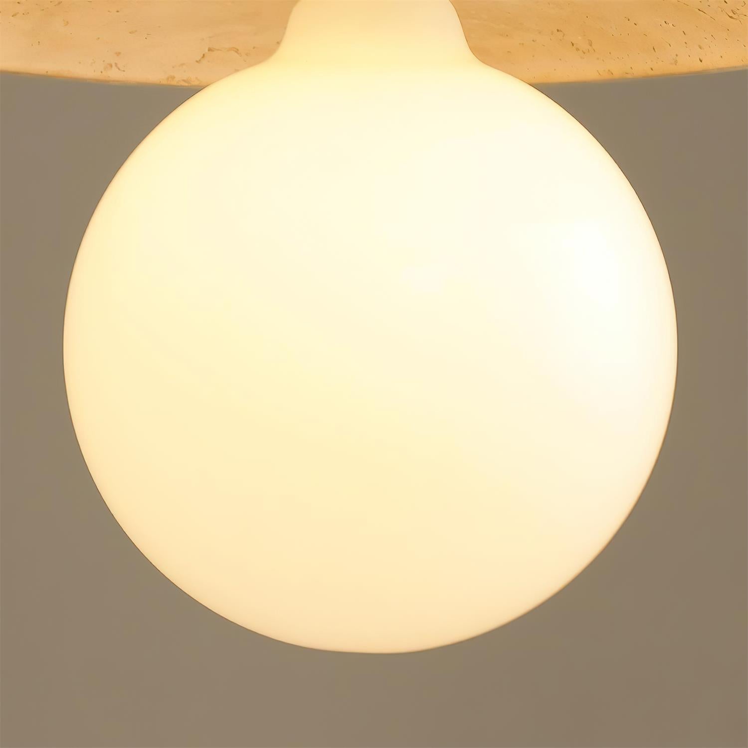 Pumice Vintage Travertine Pendant Light