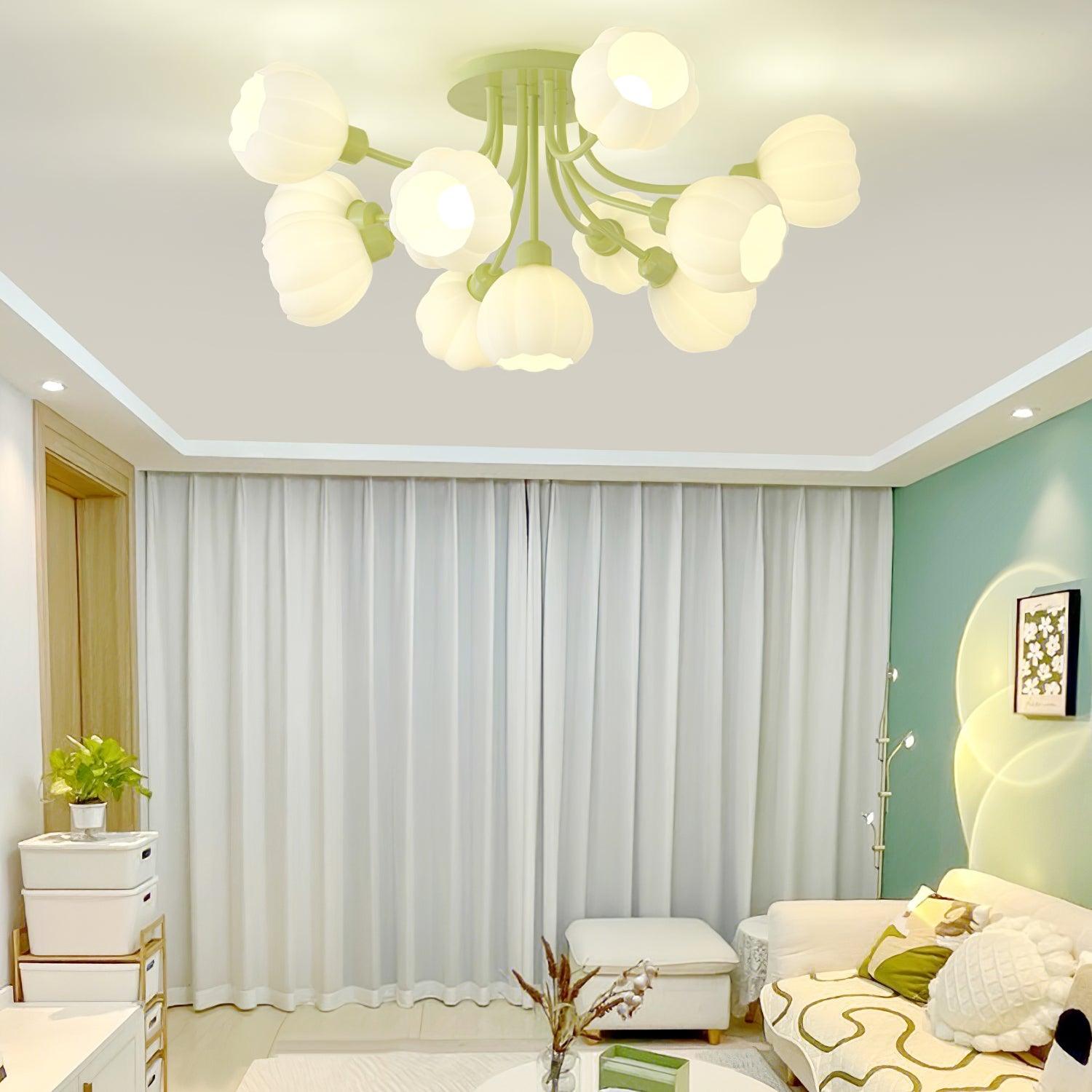 Pumpkin Matcha Ceiling Lamp - Blowlighting