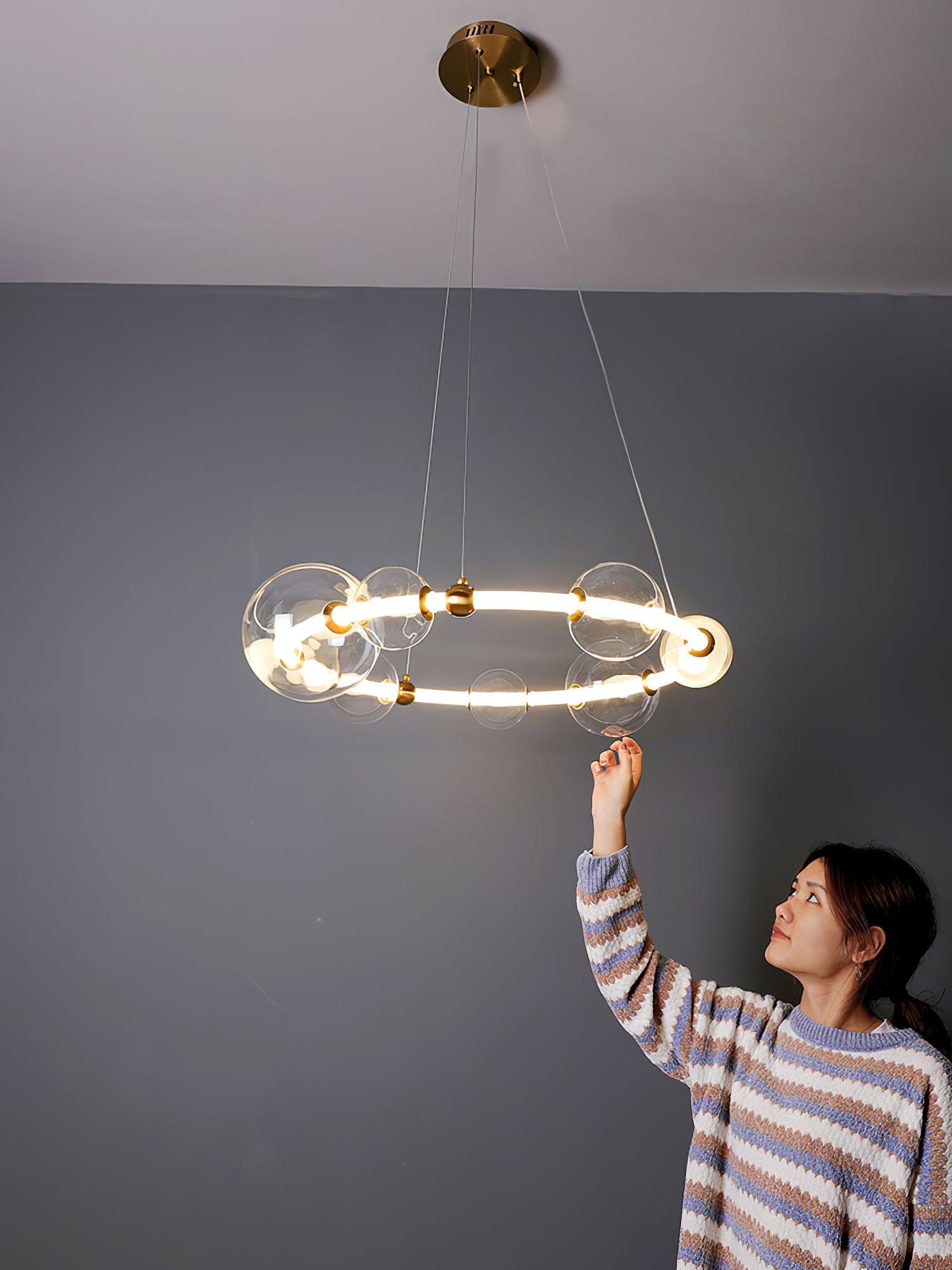 Puppet Chandelier - Blowlighting