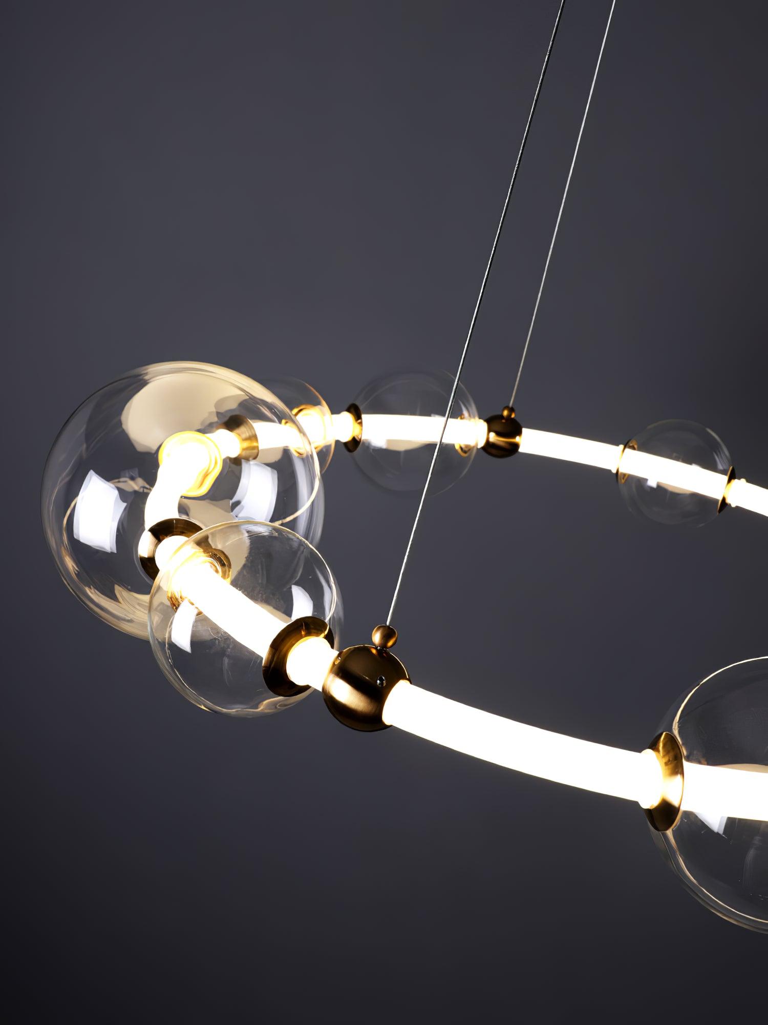 Puppet Chandelier - Blowlighting