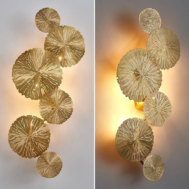 Lotus Leaf Wall Sconce - Blowlighting