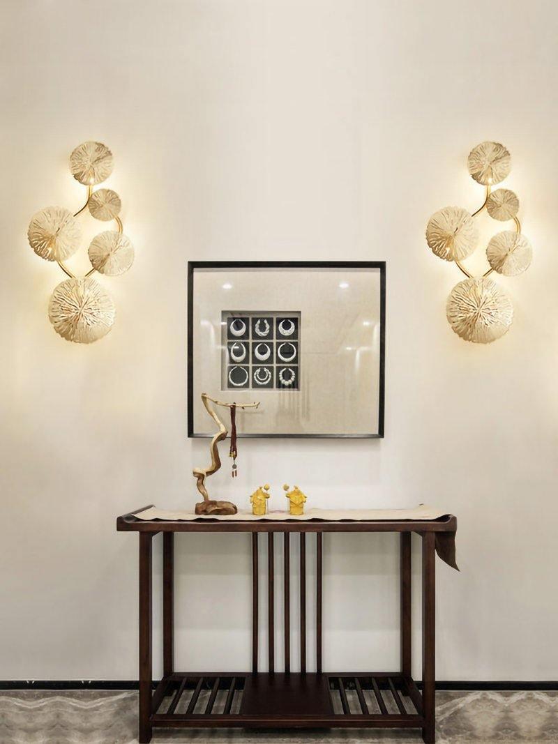 Lotus Leaf Wall Sconce - Blowlighting