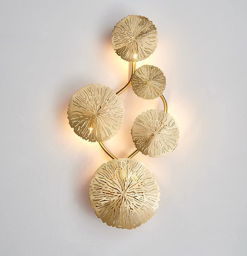 Lotus Leaf Wall Sconce - Blowlighting