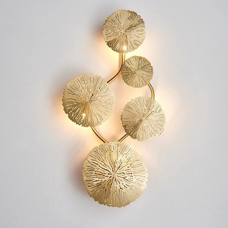 Lotus Leaf Wall Sconce - Blowlighting