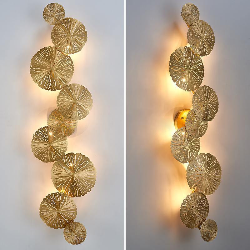 Lotus Leaf Wall Sconce - Blowlighting