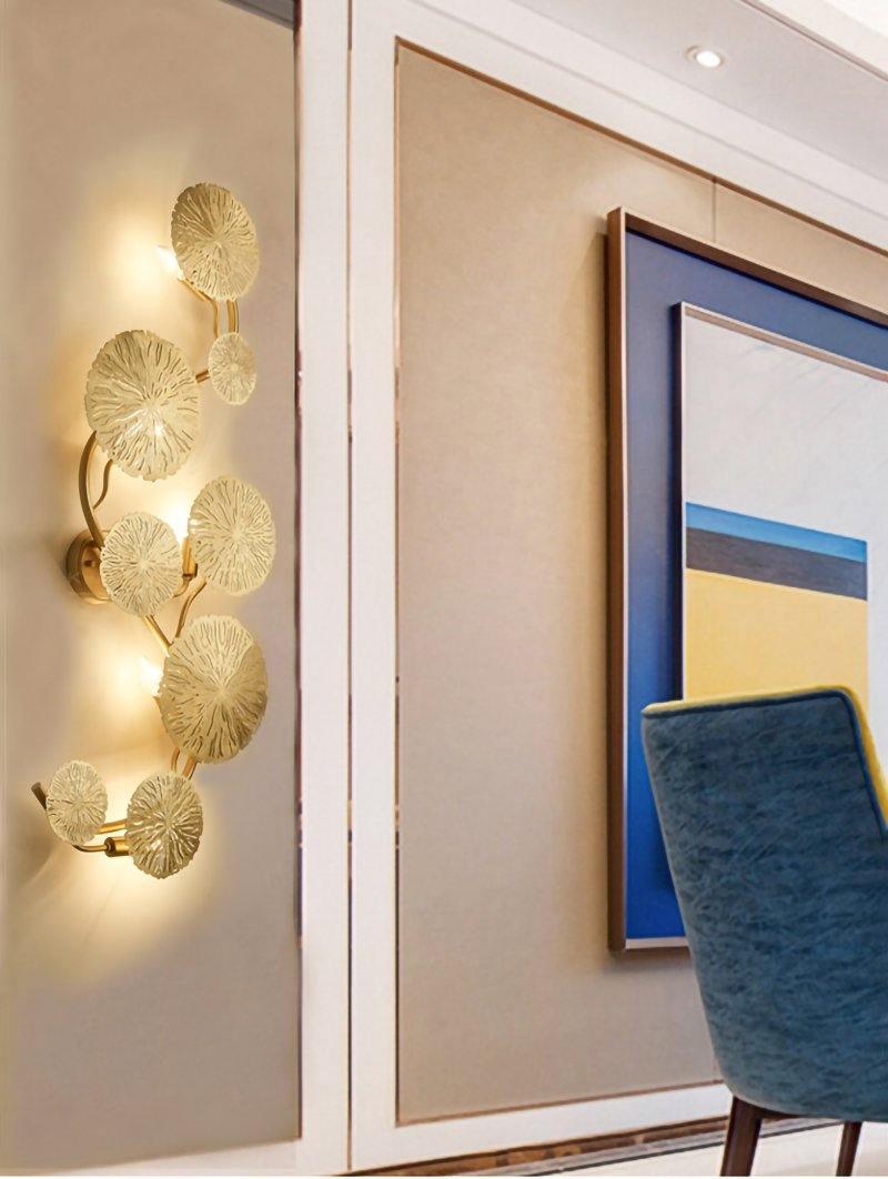 Lotus Leaf Wall Sconce - Blowlighting