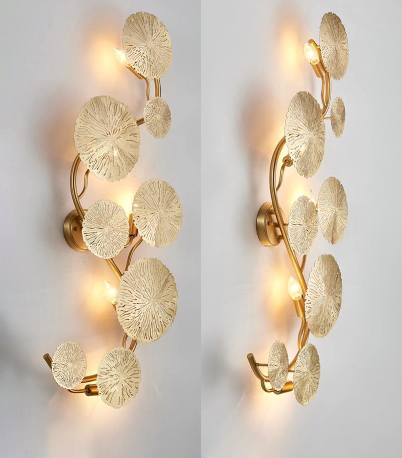Lotus Leaf Wall Sconce - Blowlighting