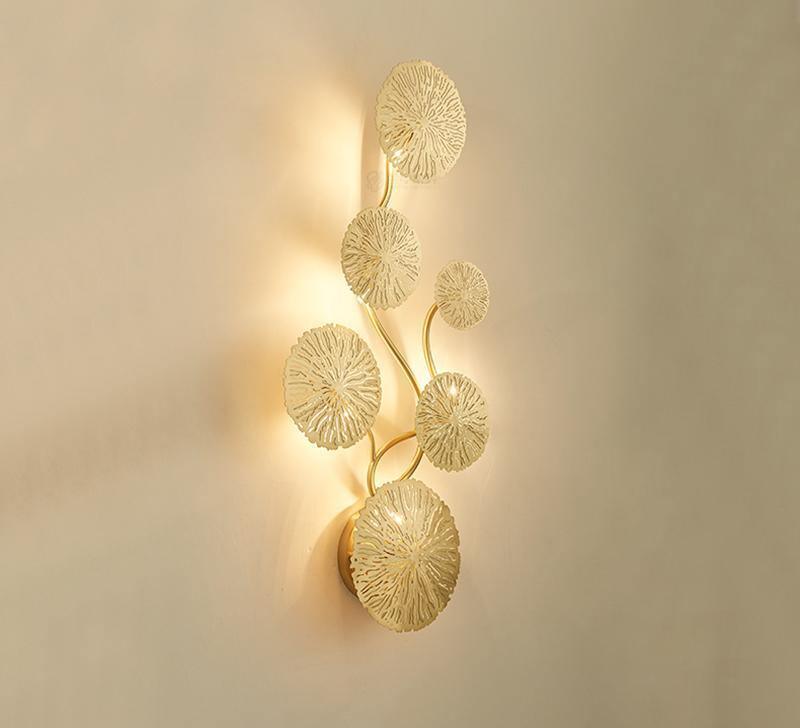 Lotus Leaf Wall Sconce - Blowlighting